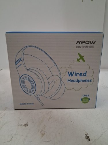 kid's mpow wired headphones - purple (model: bh297b) image 3