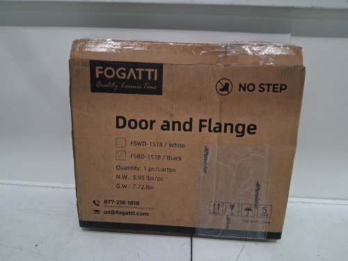 Fogatti RV Tankless Water Heater Access Door - 15" x 18" - Black (Model: FSBD-1518/BLK) image 2