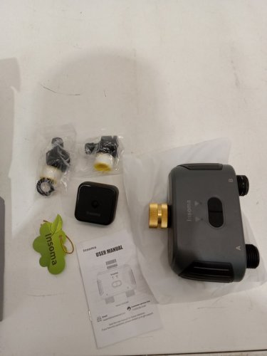 Insoma WiFi Water Timer for Garden Hose with Brass Inlet & Outlet - grey (model:SGW02W-TT) image 2