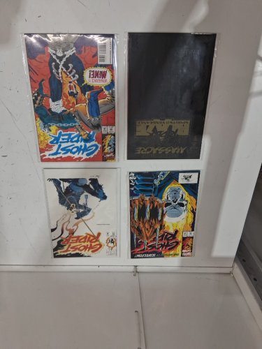 4 asstd GHOST RIDER COMICS - ghost rider #21, #32, #35, and ghost rider spirts of vengeance #13  - MARVEL COMICS image 2