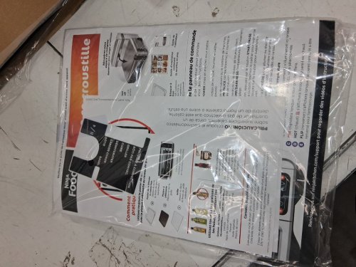 NINJA FOODI 8-IN-1 DIGITAL FLIP-AWAY AIR FRY OVEN - STAINLESS STEEL - (SP101C) image 8