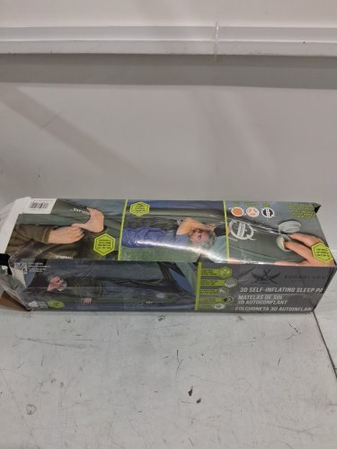 SUGARLAKE GEAR CO. 3D SELF-INFLATING CAMPING SLEEPING PAD - 300LB CAP - 77.9" X 26.7" X 4" - GREEN (MODEL: 1996815) image 3
