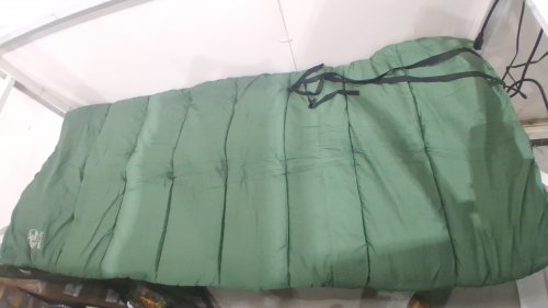 Hercules 40° Oversized Rectangular Sleeping Bag - 80" x 36" - hunter green (Style: 23606) image 4