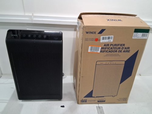 Winix Smart 4-Stage True Hepa Air Purifier with AOC Carbon Filter and PlasmaWave Technology - Range up to 1882sqft, Works with Amazon Alexa and Mobile App - Black (model: 5510) image 2
