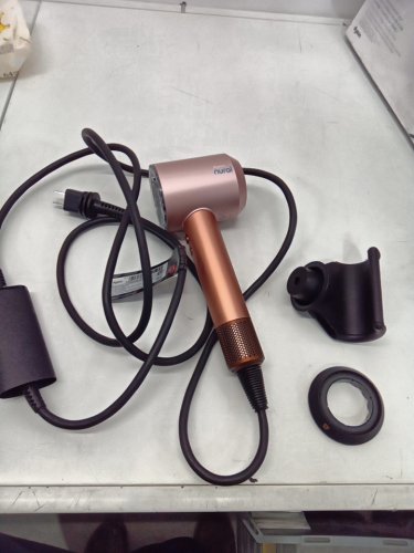 5PC Dyson Supersonic Nural hair dryer - amber silk  (MODEL: hd16) image 6