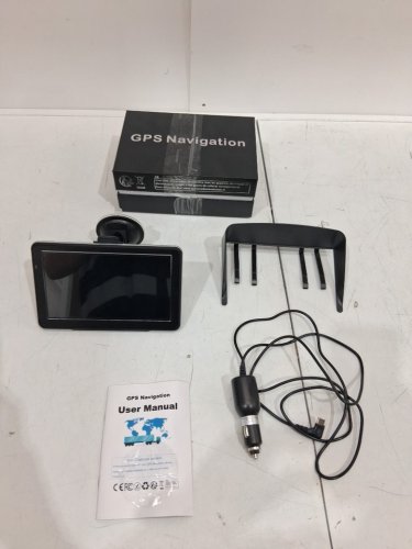 Multi-functional Touch Screen High Definition Car GPS Navigation - 7" - BLACK image 2