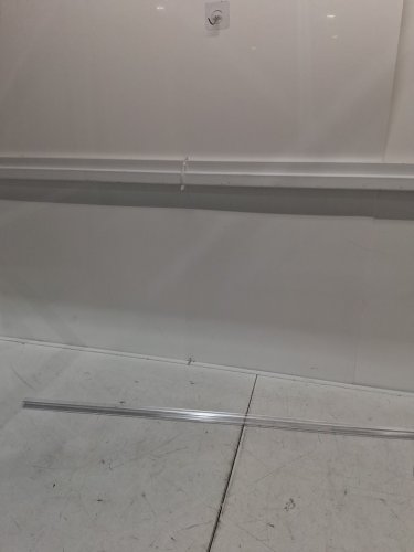 Amazon Basics Shower Doors Bottom Seal Drip Rail - 3/8" - CLEAR image 3