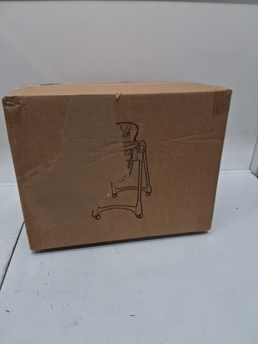 4-in-1 convertible Foldable High Chair - 33LBS max - black/pink image 3