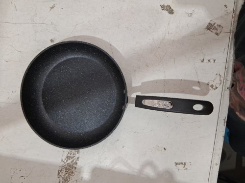 the rock  non stick frying pan - 10.5" - grey/black image 2