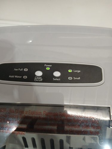 Frigidaire Stainless Steel Countertop Ice Maker with 26 lb/Day bullet ice - Silver (model: EFIC127-SS-SC-EP) image 5