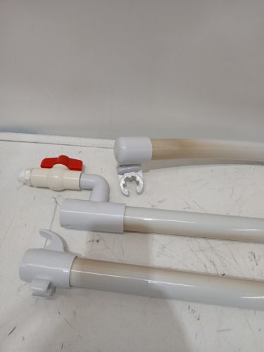 Poolmaster Portable Poolside Shower - 81" x 15" - white - (model: 52508) image 4