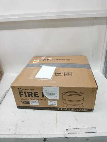 HONGTAOK fire pit - 19.5"  -stainless steel (model: htk-hl-kd19.5in) image 2