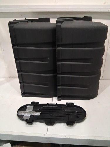 CAMCO camper/rv dual propane tank cover - fits two 20lbs tanks - black (model: 50504) image 3