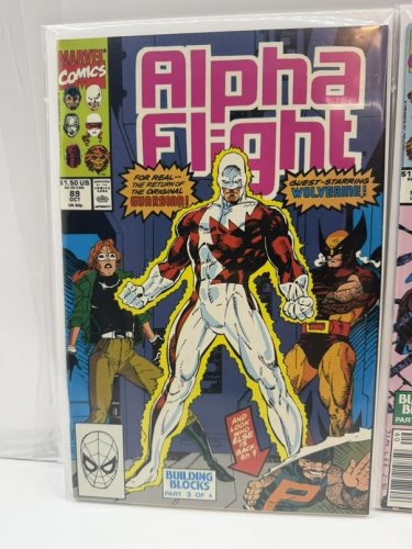 Complete Set 1-4 Alpha Fight Building Blocks Comics (LOT#4) image 8