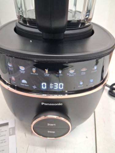 Panasonic All-in-One Hot AND Cold Blender WITH Quiet Operation, Easy Auto Clean, Multi-functional- BLACK (MODEL: MXHG4401) image 13