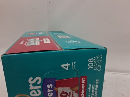 108PK PAMPERS PULL ON CRUISERS 360° FIT GAP-FREE FIT DISPOSABLE BABY DIAPERS - SIZE 4 (22-37lb) image 3