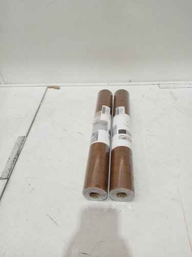 2pk TOTIO peel and stick wallpaper - 16" x 118" -  brown/wood image 2