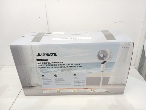 AIRMATE 2-IN-1 TABLE & STAND AIR CIRCULATION FAN WITH REMOTE - 32 ADJUSTABLE WIND SPEEDS - WHITE (MODEL: FA20-RD239 / 2001157) image 2