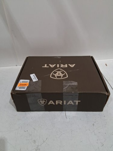 MENS ARIAT SPORT SQUARE TOE WESTERN BOOTS - 8.5 EXTRA EXTRA WIDE - POWDER BROWN - (MODEL: 10017365) image 2
