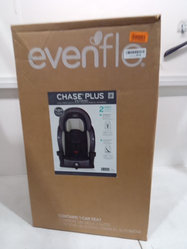 EVENFLO CHASE PLUS 2-IN-1 BOOSTER CAR SEAT FOR KIDS, 5-POINT HARNESS CONVERTS TO HIGH BACK BOOSTER - HURON/BLACK/GREY (MODEL: 30712344C) image 2