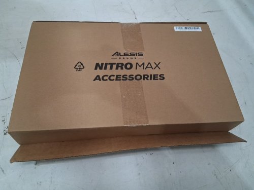 8pc Alesis Nitro Bluetooth MAX Drum Kit with Quiet Mesh Pads - BLACK (MODEL: NITROMAXKITXUS) image 20
