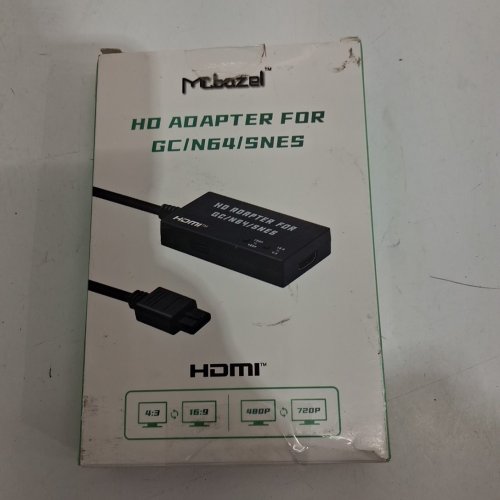 MCBAZEL HDMI Converter for Nintendo Gamecube, N64, SNES consoles - 480p/720p - black image 2