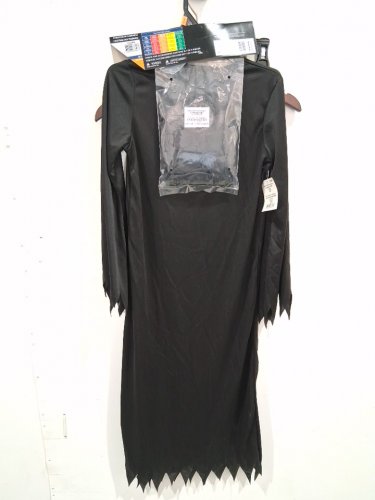 2PC PHANTOM OF DARKNESS COSTUME SET - medium (8-10) - BLACK (style: 13126 L) image 3