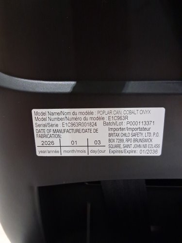 BRITAX 2-in1 poplar convertible car seat with rebound bar & click-tight technology - 40-65lb capacity - cobalt onyx/blue/black (MODEL: e1c963r) image 13