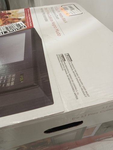 BLACK+DECKER 1.1 Cu. Ft. Microwave Oven, 1000w - black (model: em031m2ce) image 3