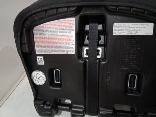 GRACO C20 TRANZITIONS 3-IN-1 HARNESS BOOSTER CAR SEAT - 100LBS CAP - BLACK (MODEL: 2035724) image 4