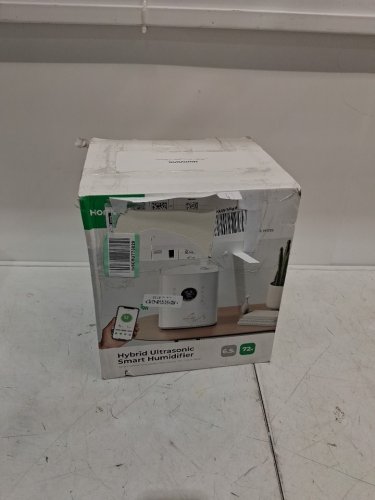 HOMVANA ULTRASONIC WARM & COOL MIST HYYBRID SMART HUMIDIFIER WITH WIFI APP CONNECTION & AROMA TRAY - 6.5L / 861SQ.FT COVERAGE - WHITE/BLACK (MODEL: H111S) image 2