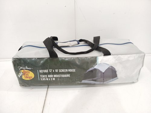 BPS refuge polyester screen house - 12ft x 10ft - grey (model: 3387190) image 2