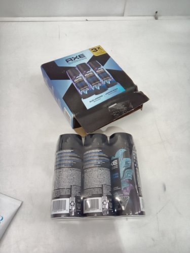 3PK AXE BLUE LAVENDER MINT + AMBER BODY SPRAY - 113G EACH image 2