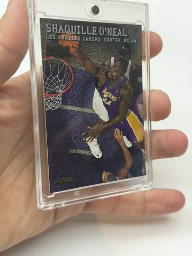 Skybox 1999-2000 Leaf Metal Shaquille O'Neal Card #105 image 5