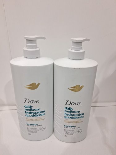2 dove daily moisture shampoo - 1.18l/each image 2