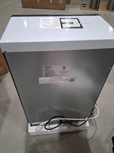 Costway Built-In Commercial Ice Maker with 110 lb/Day Stainless‑Steel Counter‑Depth Unit with Automatic Operation, 33 lb Storage Bin, Clear Bullet Cubes, 12–18 Min Cycle – Free‑Standing or Under‑Counter (MODEL: EP21967) image 5