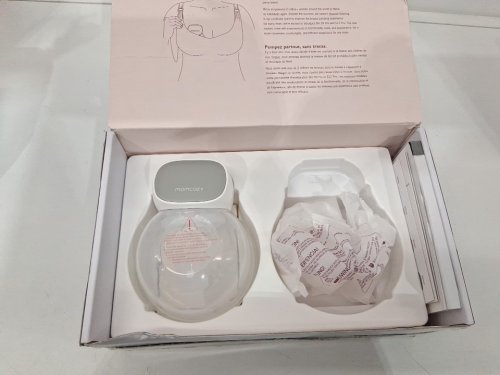 momcozy wherever wearable breast pumps - white (model: s9 pro) image 3