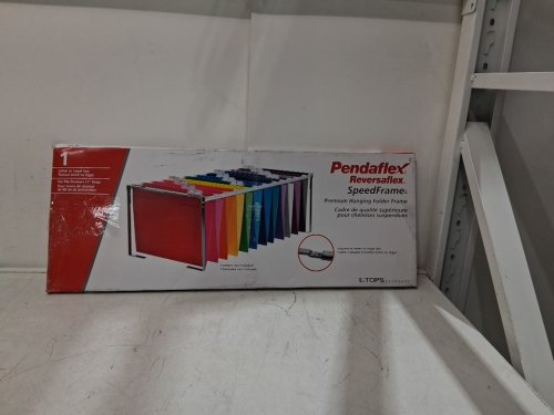 PENDAFLEX SPEEDFRAME HANGING FOLDER FRAME - 27" - SILVER image 2