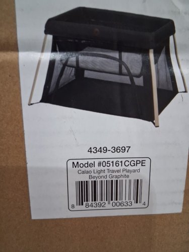 maxi-cosi 3-in-1 calao light travel crib playpen and bassinet - beyond graphite (model: 05161cgpe) image 3
