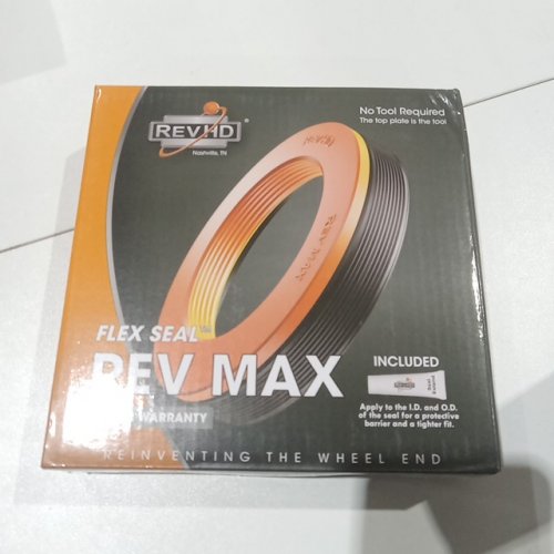 REV HD FLEX SEAL REV MAX Steer Axle Wheel Seal - 16,000lbs Capacity (Model: RM-SO5) image 2