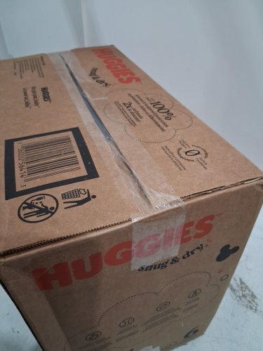 144PK HUGGIES SNUG AND DRY BABY DIAPERS - SIZE 6 - MICKEY MOUSE image 3
