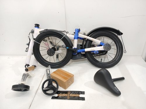 Olakids Kids Bike Bicycle with training wheels - 14" - Blue (Model: ts10244ny-14) image 3