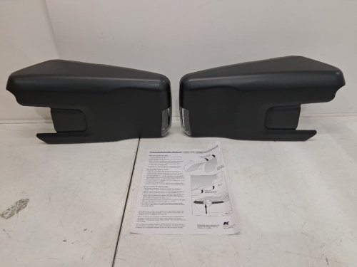 2PK K-SOURCE ZAP & SNAP, SNAP ON TOWING MIRRORS FOR FORD F150 2021 AND UP -  7" x 17" x 4" - BLACK (MODEL: 81860) image 3