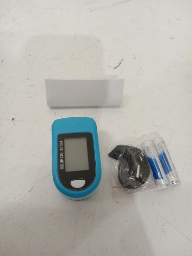 Deluxe Fingertip Pulse Oximeter WITH OLED Display - BLUE (MODEL:X1906) image 3