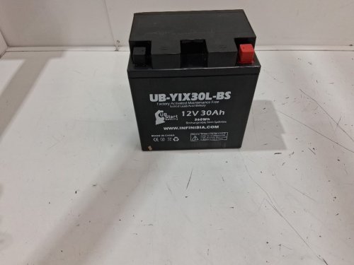 Upstart Battery Rechargeable Replacement for YIX30L-BS Battery - Fits Various Polaris, BMW and Arctic Cat Models* - 12V 30AH - Black (Model: ‎UB-YIX30L-BS) image 3