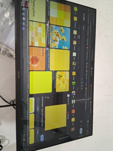 Samsung flat screen ips Monitor with Game Picture Mode & Super Slim Design - 24" - 120hz, 1080p hd - black (model: LS24F320ganXZA) image 5