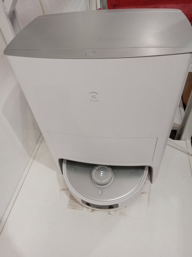 ECOVACS DEEBOT TEO Omni Robot Vacuum/Mop Combo with Self-Emptying station, Auto-Wash/Refill & 3d mapping - app/wifi enabled - WHITE (MODEL: DLX23) image 2