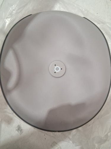 silicone mat for automatic litter box - 15.5" x 14.7" - gray image 4