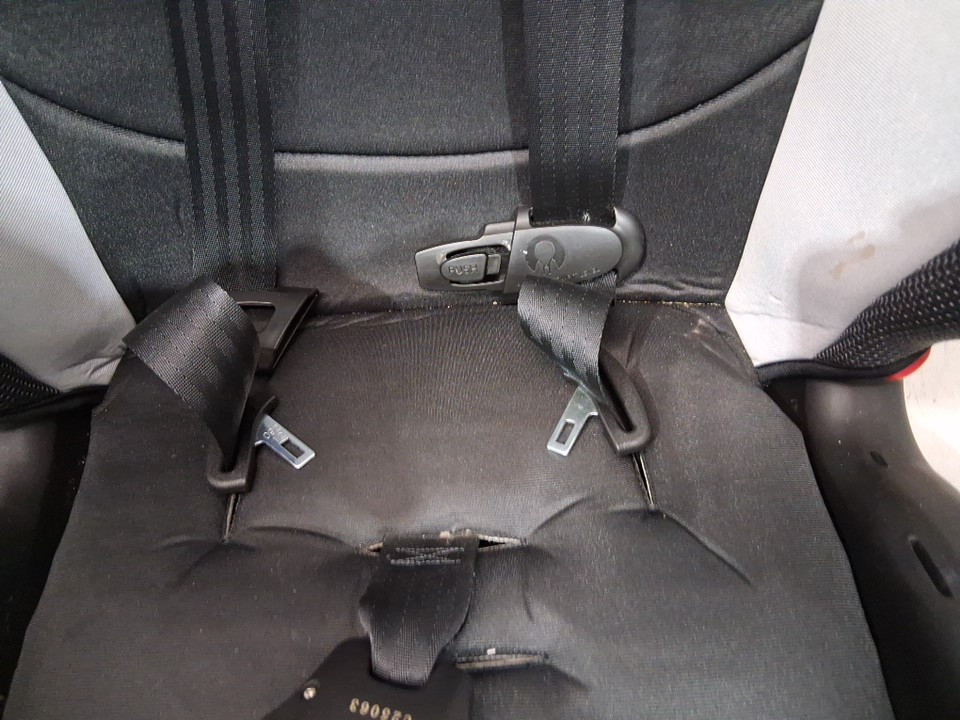 EVENFLO CHASE PLUS 2-IN-1 BOOSTER CAR SEAT FOR KIDS, 5-POINT HARNESS CONVERTS TO HIGH BACK BOOSTER - HURON/BLACK/GREY (MODEL: 30712344C) image 11