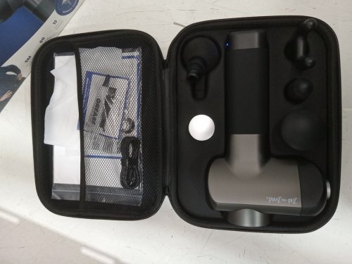 Bob and Brad x6 pro Deep Tissue Percussion Massager Gun, Muscle Massager with 5 Speeds & 5 Heads, GREY/BLACK (MODEL:QL/DMS.X6-C) image 7